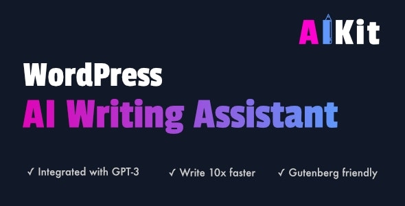 AIKit – WordPress AI Writing Assistant Using GPT-3 4.0.5 GPL