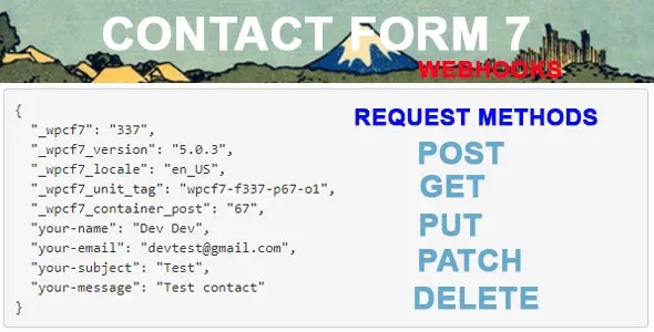 Contact Form 7 Webhooks 1.5 GPL