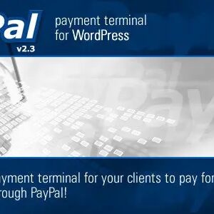PayPal Payment Terminal WordPress 2.3.1 GPL