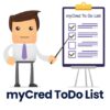 myCred ToDo List 1.0 GPL