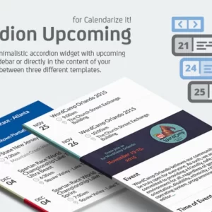 Accordion Upcoming Events for Calendarize it! 1.3.1.84750 GPL