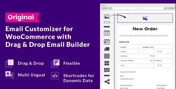 Email Customizer for WooCommerce 3.33 GPL