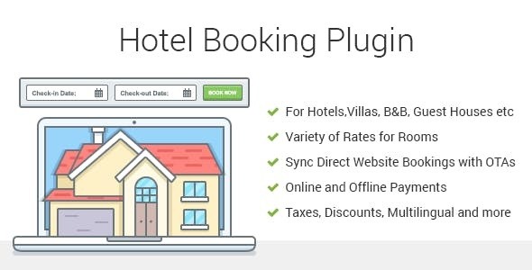 Hotel Booking WordPress Plugin – MotoPress Hotel Booking 4.7.4 GPL