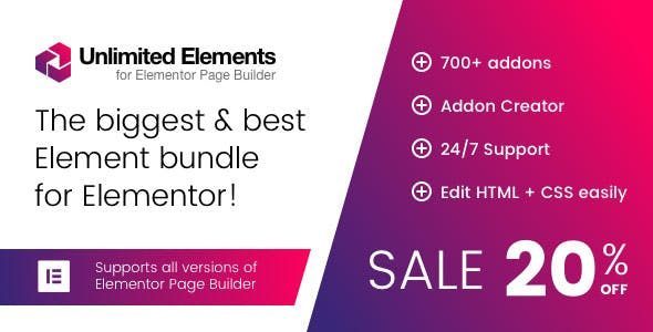 Unlimited Elements for Elementor 1.5.79 GPL