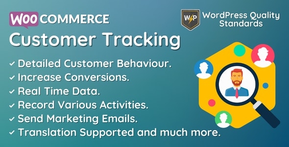 WooCommerce Customer Tracking Record User Activities 1.0.3 GPL